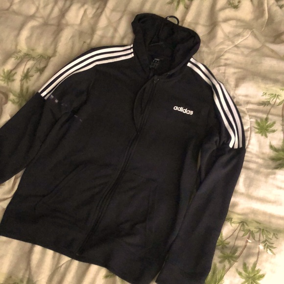 Wmns Adidas zip hoodie - Picture 1 of 4